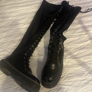 Unique thigh high boots